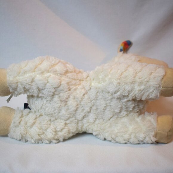 2019 FAO Schwarz 11 inch  Llama Alpaca Plush with Rainbow Blanket - Picture 6 of 6